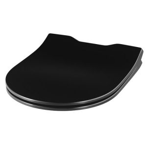 Pressalit Objecta D Pro 998111-DH4999 WC-Sitze mit Deckel schwarz polygiene