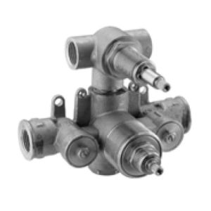 Pure Aragon AR5120 Dusche Einbauset mit Thermostat Chrom