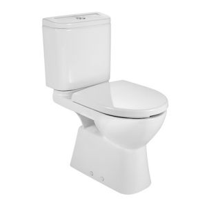 Roca Access A801230004 toiletzitting met deksel wit