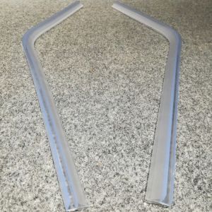 Sealskin Duka 1800 horizontal sealing profile for 5-corner, left and right, transparent, 6mm *no longer available*