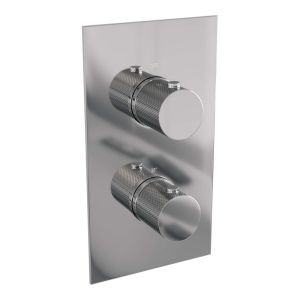Brauer Carving 5-CE-122 thermostatic concealed rain shower 3-way diverter SET 26 chrome