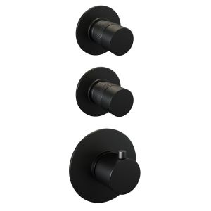 Brauer Edition 5-S-024 thermostatic concealed rain shower SET 01 matte black