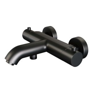 Brauer Edition 5-S-041-1 surface-mounted bath shower thermostatic valve SET 01 matte black