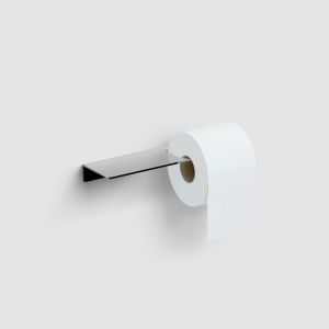 Clou Falten CL090402829 Toilettenpapierhalter mit Ablag chrom
