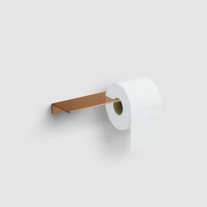 Clou Falz CL/09.04028.83 Toilettenpapierhalter mit Ablag Bronze gebürstet PVD