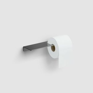 Clou Falz CL/09.04028.84 Toilettenpapierhalter mit Ablag gunmetal gebürstet PVD