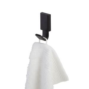 Geesa Frame 918413-06 handdoekhaak zwart