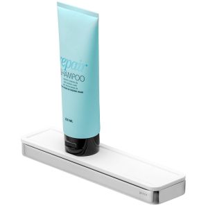 Geesa Gestell 918805-02 Ablag 26 cm chrom/ weiß