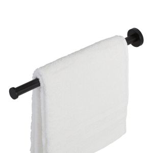 Geesa Nemox Black 916519-06 1-lids handdoekhouder mat zwart