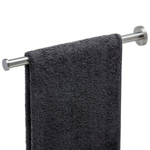 Geesa Nemox Stainless Steel 916519-05 1-lids handdoekhouder RVS geborsteld