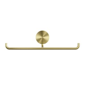 Geesa Opal Brushed Gold 917218-07 toiletrolhouder dubbel goud geborsteld