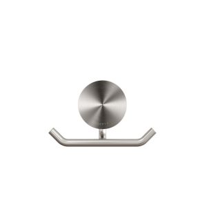 Geesa Opal Brushed Stainless Steel 917215-05 handdoekhaak dubbel RVS geborsteld