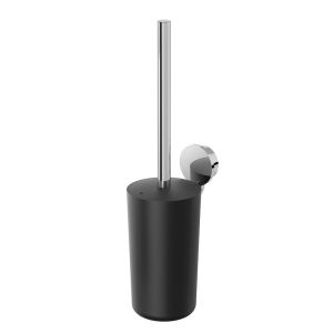 Geesa Opal Chrome 917211-02 toilet brush with holder chrome