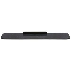 Geesa Shift Black 919901-06-M6 shelf with matte black marble look