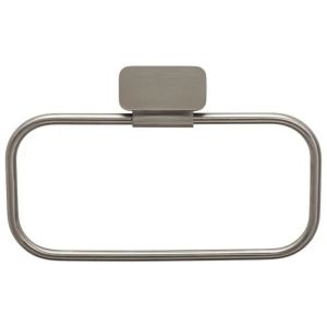 Geesa Shift Brushed Stainless Steel 919904-05 towel ring brushed stainless steel