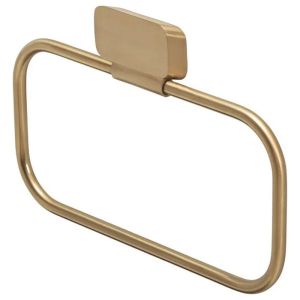 Geesa Shift Gold Brushed 919904-07 towel ring brushed gold