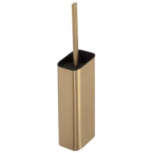 Geesa Shift Gold Brushed 919911-07-06 Toilettenbürste mit Halter für Wandmontage gebürstetes Gold