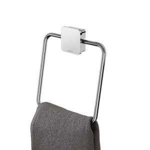 Geesa Topaz Chrome 917904-02-A handdoekring chroom