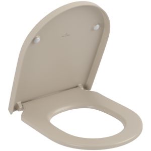 Villeroy en Boch Subway 3.0 8M42S1AM toilet seat with lid almond