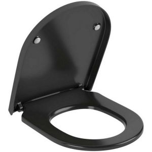 Villeroy en Boch Subway 3.0 8M42S1R7 toilet seat with lid Pure black