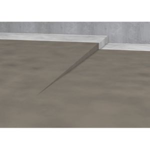 Blanke Aqua Keil 7542840100L afschotprofiel douchevloer 980x10x24 links RVS verchroomd