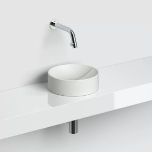 Clou Vale CL0302164 fontein 22cm zonder kranenbank mat wit keramiek