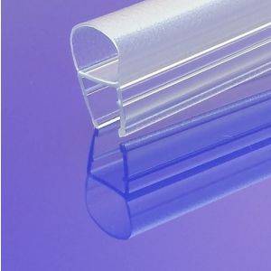 Exa-Lent Universal DS2520010 clear shower profile 1 bellows of 8mm (ball) 200cm - 10mm