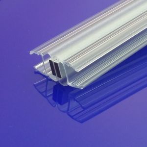 Exa-Lent Universal sample piece of shower rubber type DS22 - 2cm length and suitable for glass thickness 10mm - magnet straight