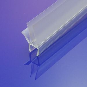 Exa-Lent Universal sample piece of shower rubber type DS47 - 2cm length and suitable for glass thickness 6mm - 3 flaps