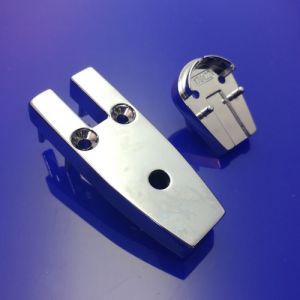 HSK E54080-41 pivot bearings for shower door, top/bottom, chrome