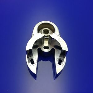 PDPlan Cristal scharnierkap boven (zonder tubobus), chroom *niet meer leverbaar*