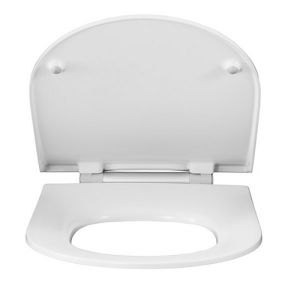 Pressalit Projecta D Solid Pro 1008011-DG4925 WC-Sitze mit Deckel weiß polygiene