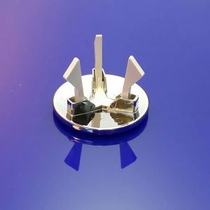 San4U ORC35 overflow rosette diameter 35mm chrome