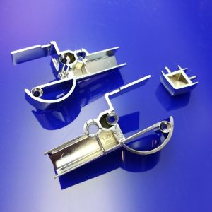 Sphinx Edition 2537440 afdekkapjes voor dorpelprofiel chroom