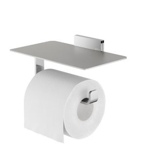 Geesa Craft 911524-02 toiletrolhouder met planchet chroom