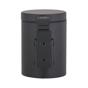 Geesa Hotel 91644-06 Wandabfalleimer 3 Liter schwarz