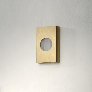 Geesa Nemox Brushed Gold 91122-07 Halter für Hygienebeutel gebürstetes Gold