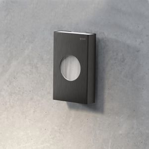 Geesa Nemox Brushed Metal Schwarz 91122-09 Halter für Hygienebeutel schwarzes Metall gebürstet