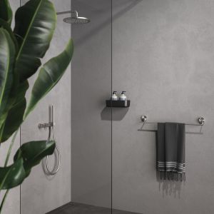 Geesa Opal Brushed Stainless Steel 917207-05-60 handdoekrek 60 cm RVS geborsteld