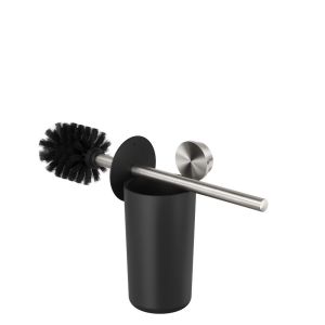 Geesa Opal Brushed Stainless Steel 917211-05 toiletborstel met houder RVS geborsteld