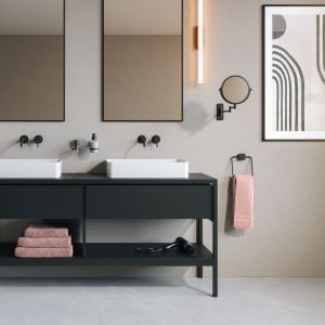 Geesa Topaz Black 917902-06-A glass holder black