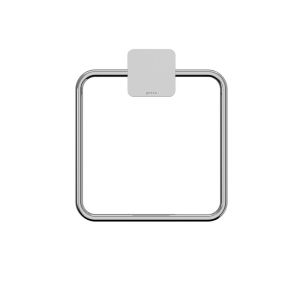 Geesa Topaz Chrome 917904-02-A handdoekring chroom