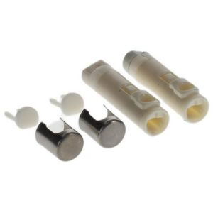 Villeroy en Boch Subway 3.0 92094900 Dummy-Dämpfer-Set für WC-Sitze (nicht softclose!)