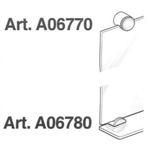 Inda Hotellerie A06770CR spiegelklem (OUTLET)