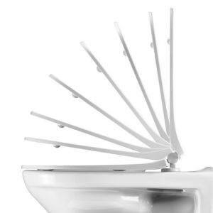 Pressalit Projecta D Solid Pro 1008011-DG4925 WC-Sitze mit Deckel weiß polygiene