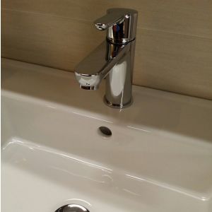 San4U ORC35 overflow rosette diameter 35mm chrome