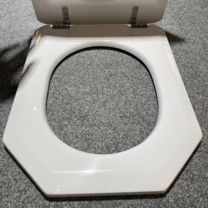 Sphinx Mycene S8H580R0000 toiletzitting met deksel 220mm wit