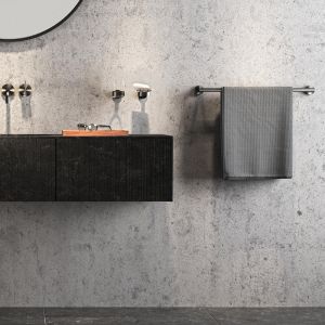 Geesa Nemox Brushed Metal Black 916503-09 zeephouder zwart metaal geborsteld