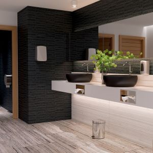 Geesa Public Area 911217-05 zeepdispenser 900 ml RVS geborsteld