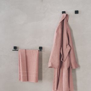 Geesa Topaz Black 917945-06-A handdoekhaak groot zwart